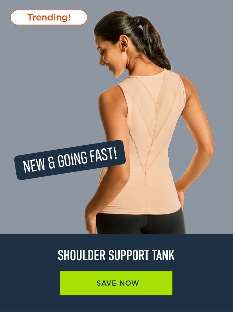 SHOULDER SUPPORT TANK SAVE NOW