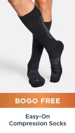 BOGO FREE EASY ON COMPRESSION SOCKS