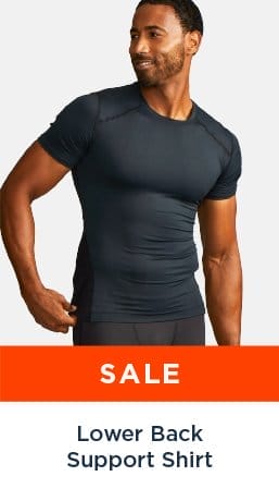 SALE LOWER BACK SUPPORT SHIRT