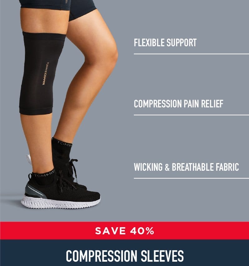 SAVE 40% COMPRESSION SLEEVES