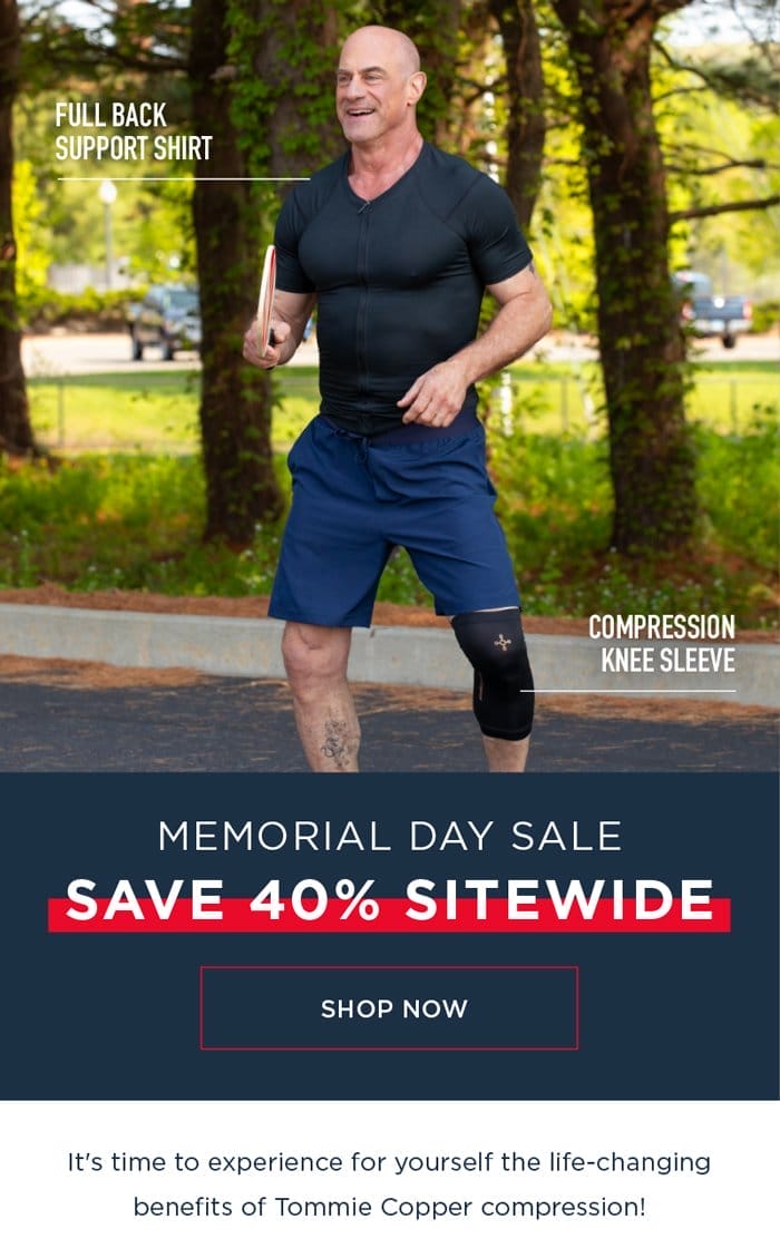 MEMORIAL DAY SALE! SAVE 40% SITEWIDE SHOP NOW