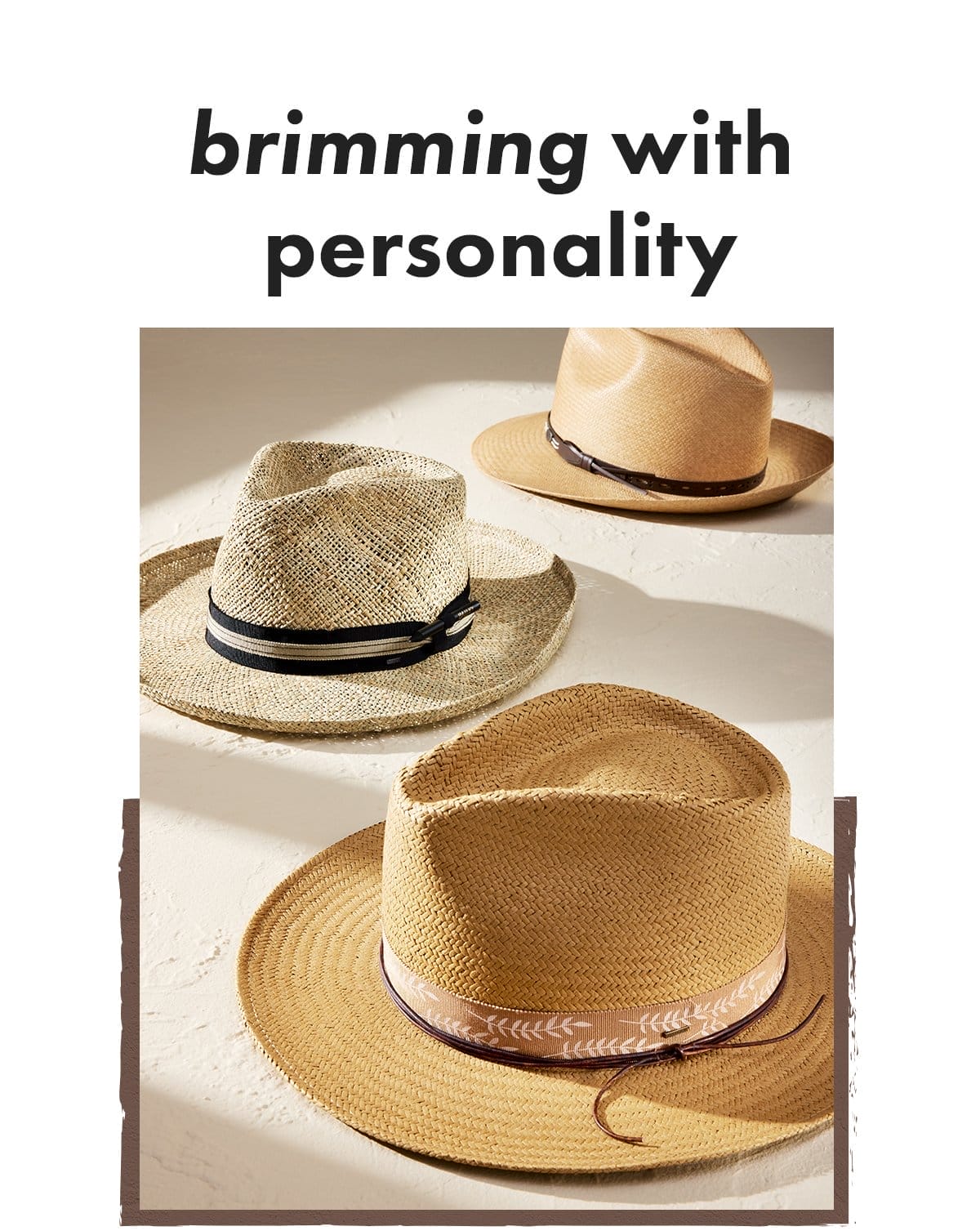 Brimming with personality.