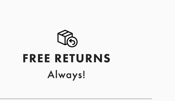 Free Returns Always!