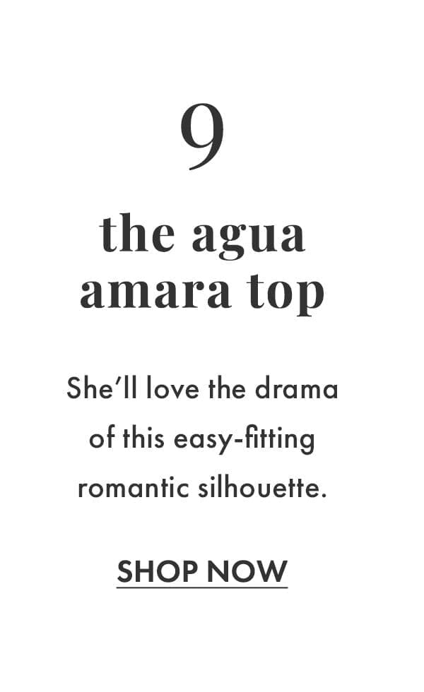 9. The Agua Amara Top. Shop Now.