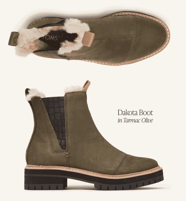 Dakota Boot in Tarmac Olive