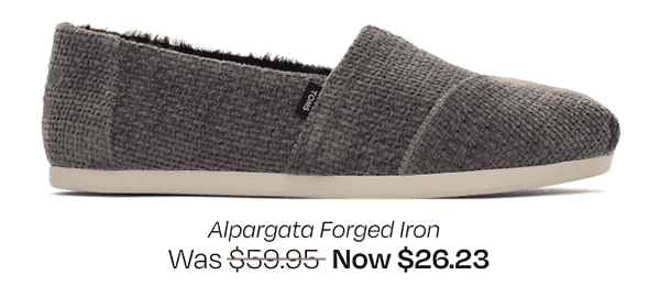 Alpargata Forged Iron