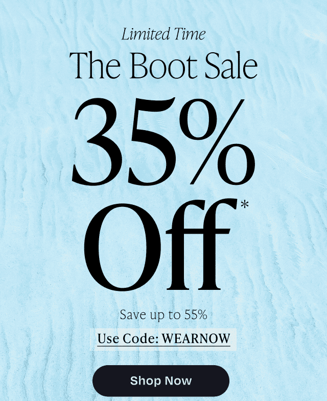 The Boot Sale 35% Off