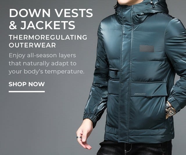 Down Vests & Jackets | SHOP NOW