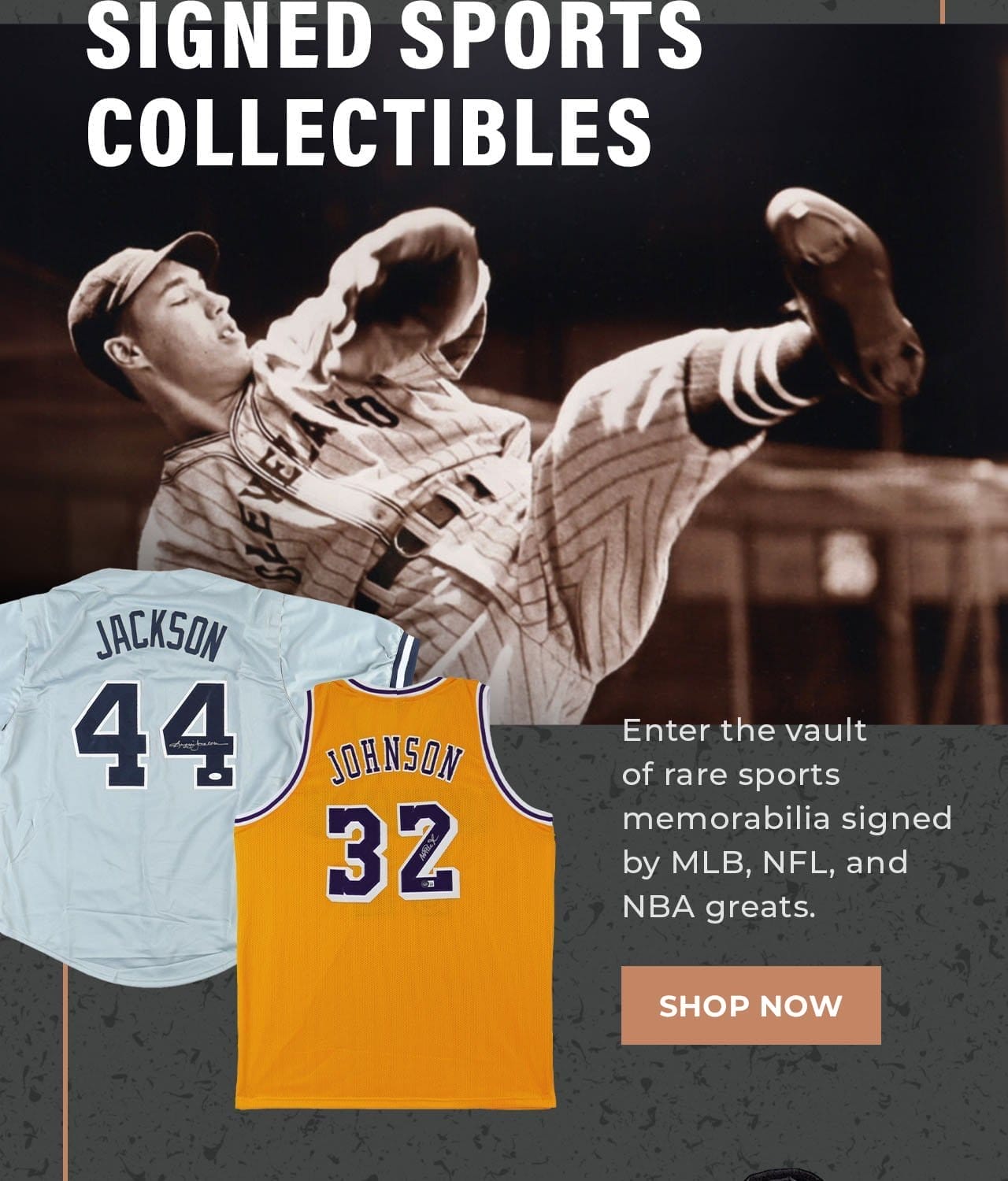Signed Sports Collectibles | SHOP NOW