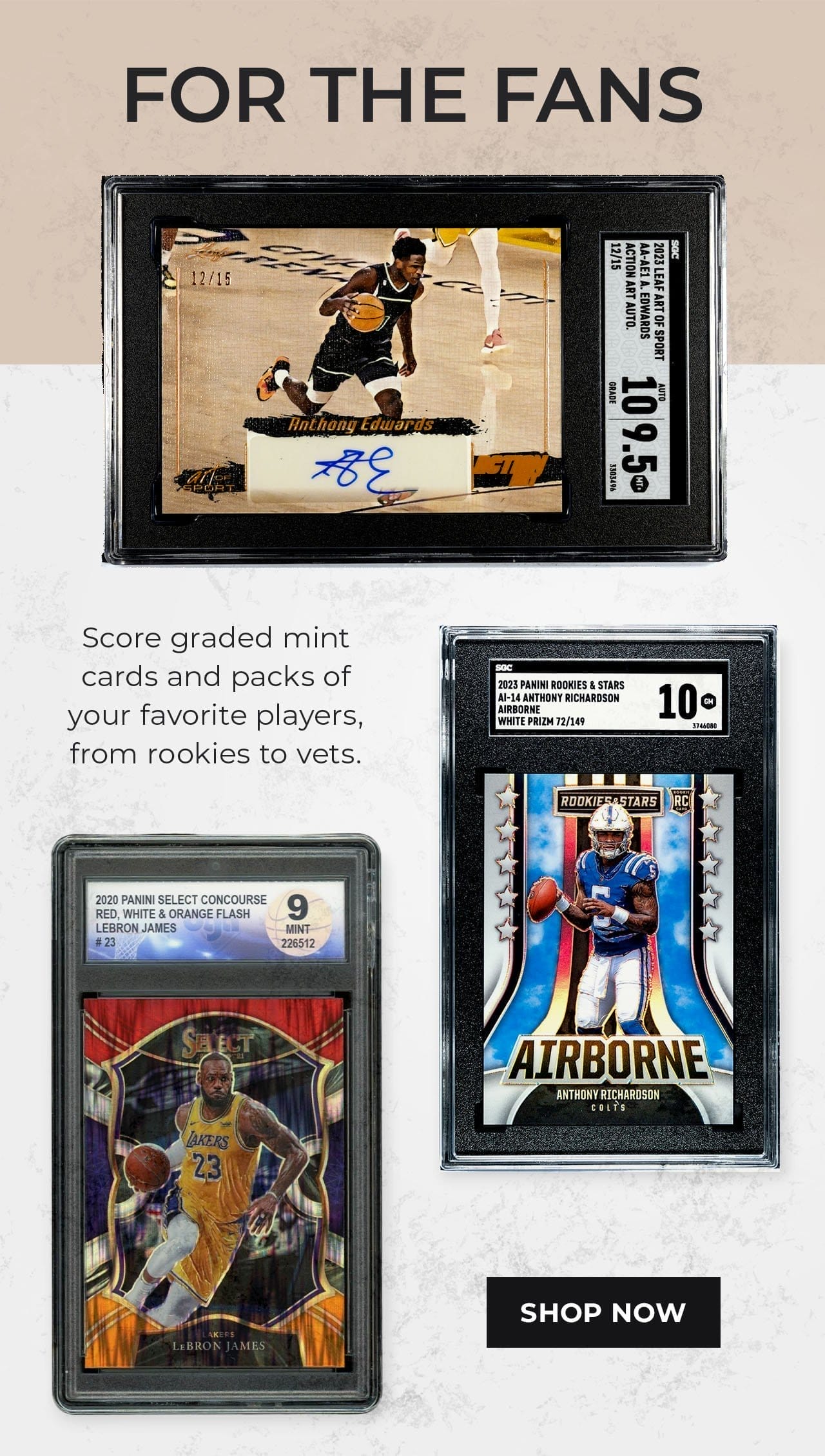 Sports Trading Cards | SHOP NOW