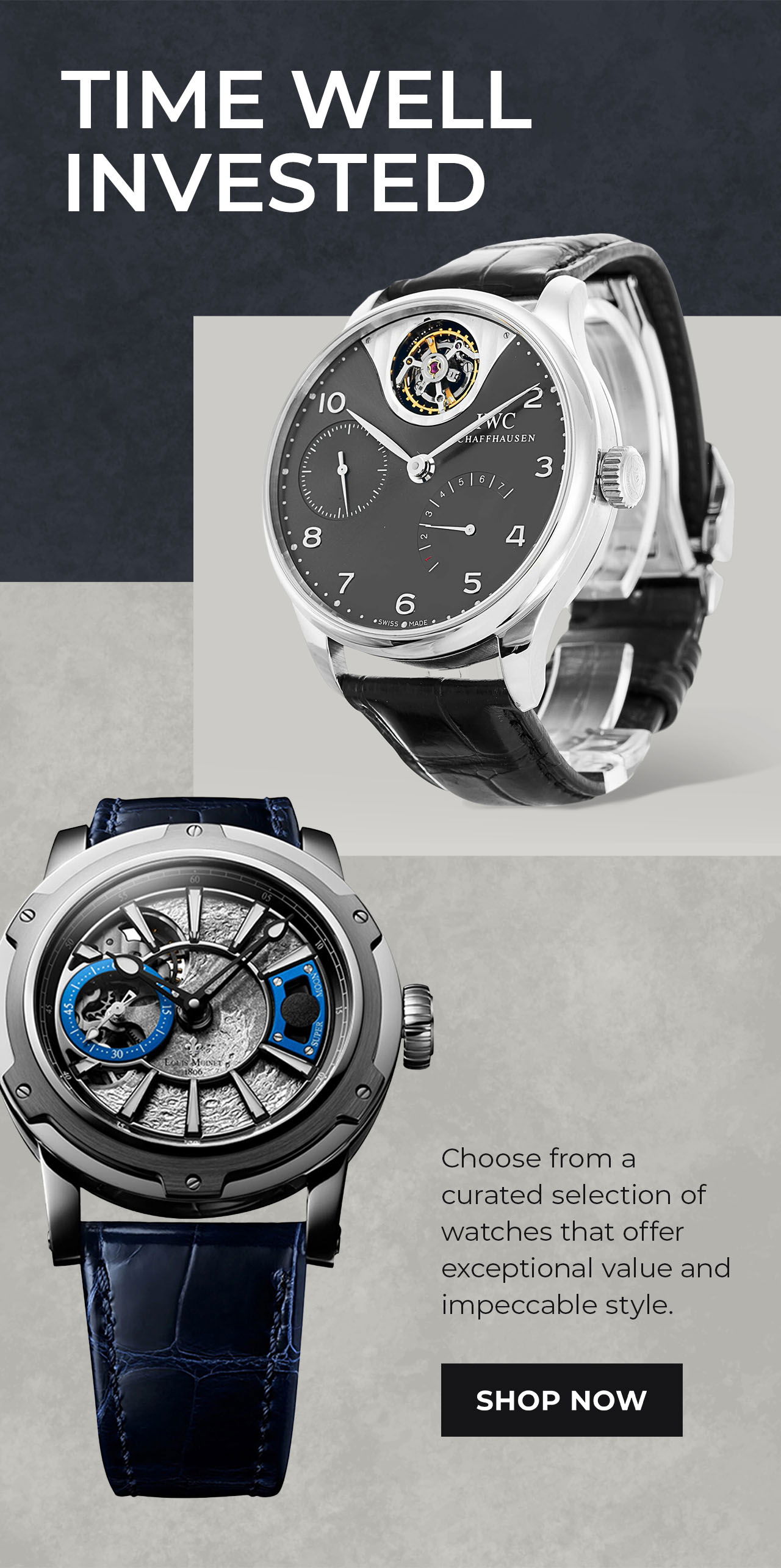 High-End Watches | SHOP NOW