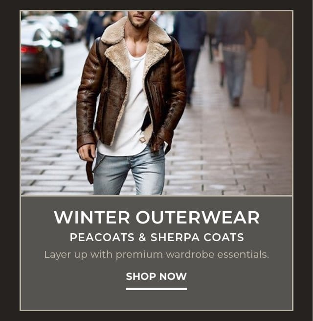 Winter Outerwear | SHOP NOW