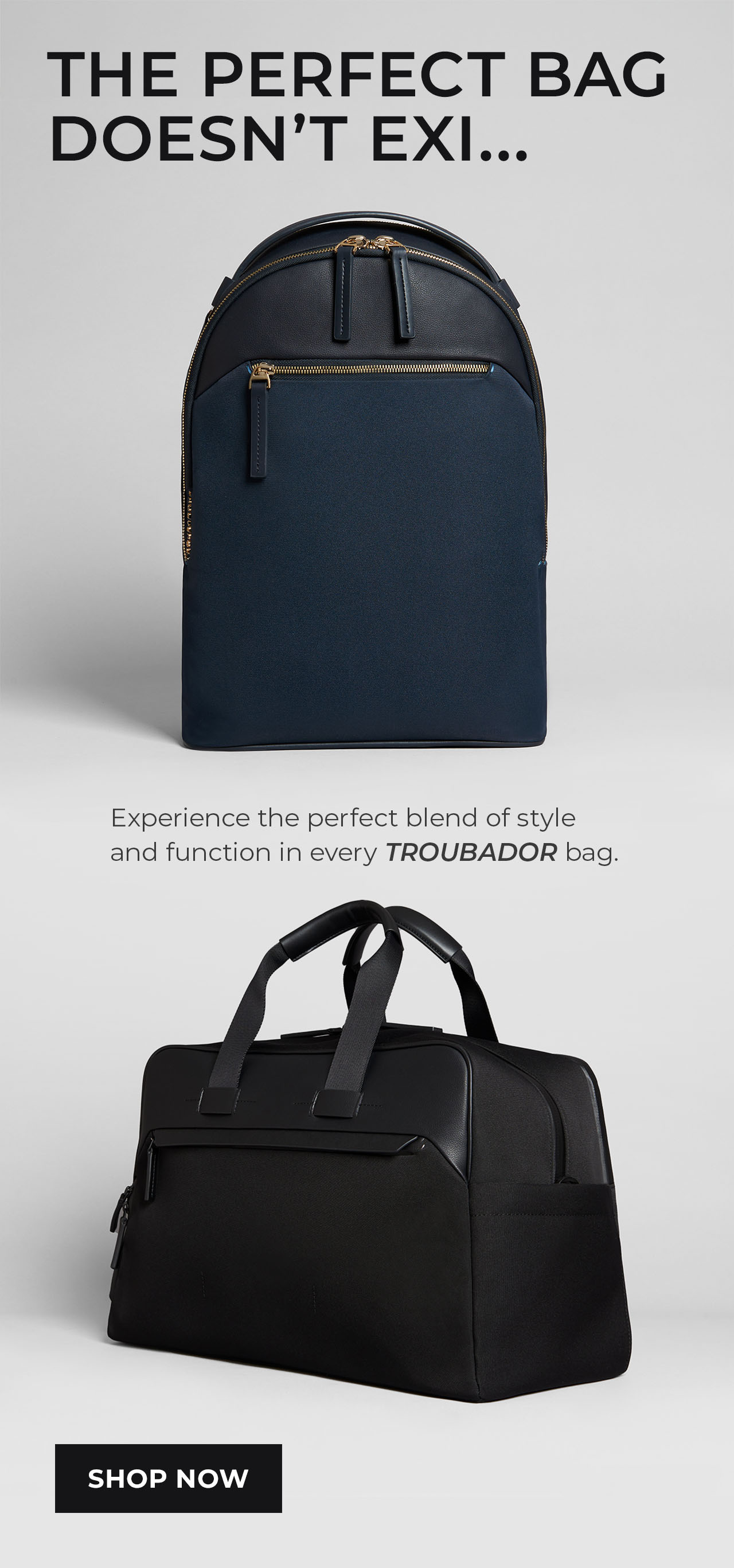 Troubadour Backpacks, Totes, & Messengers | SHOP NOW