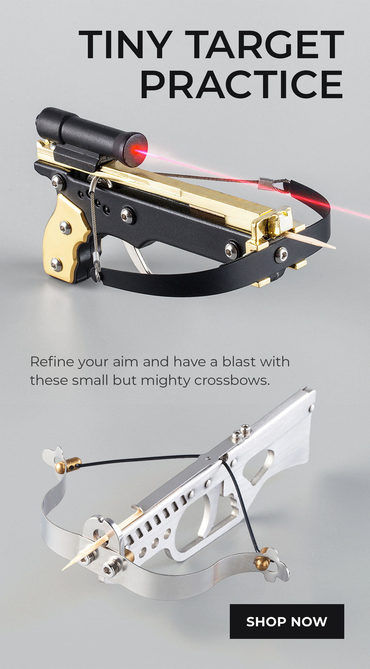 Mini Crossbows | SHOP NOW