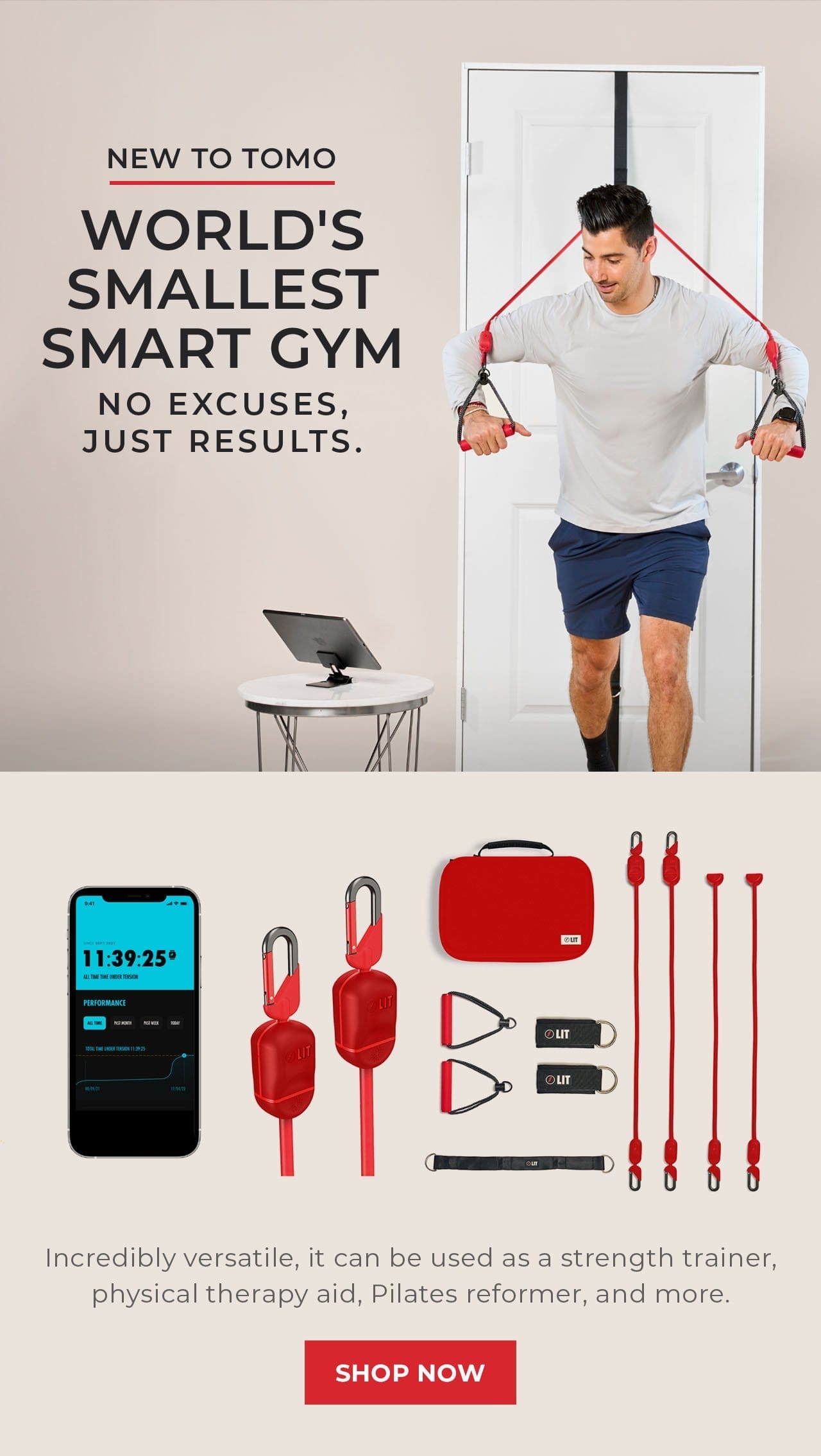 World's Smallest Smart Gym | SHOP NOW