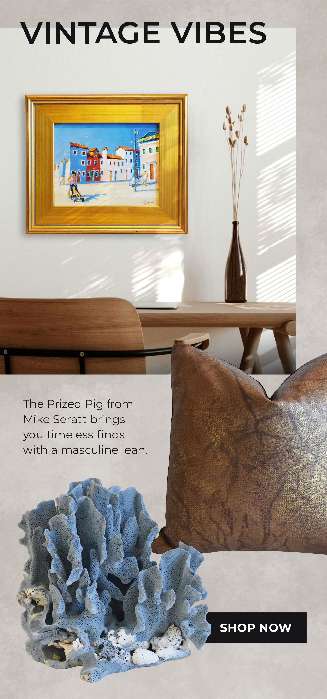 Prized Pig by Mike Seratt | SHOP NOW