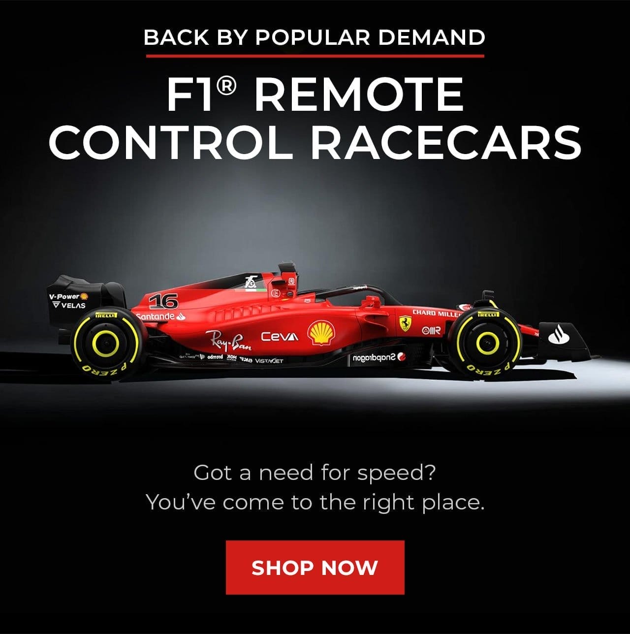 F1® Remote Control Racecars | SHOP NOW
