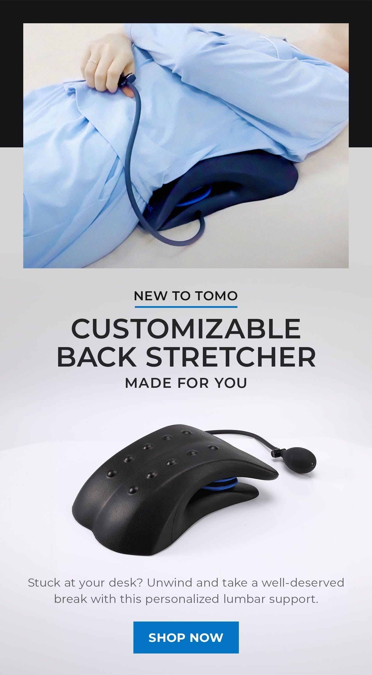 Customizable Back Stretcher | SHOP NOW