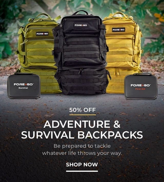 Adventure & Survival Backpacks | SHOP NOW