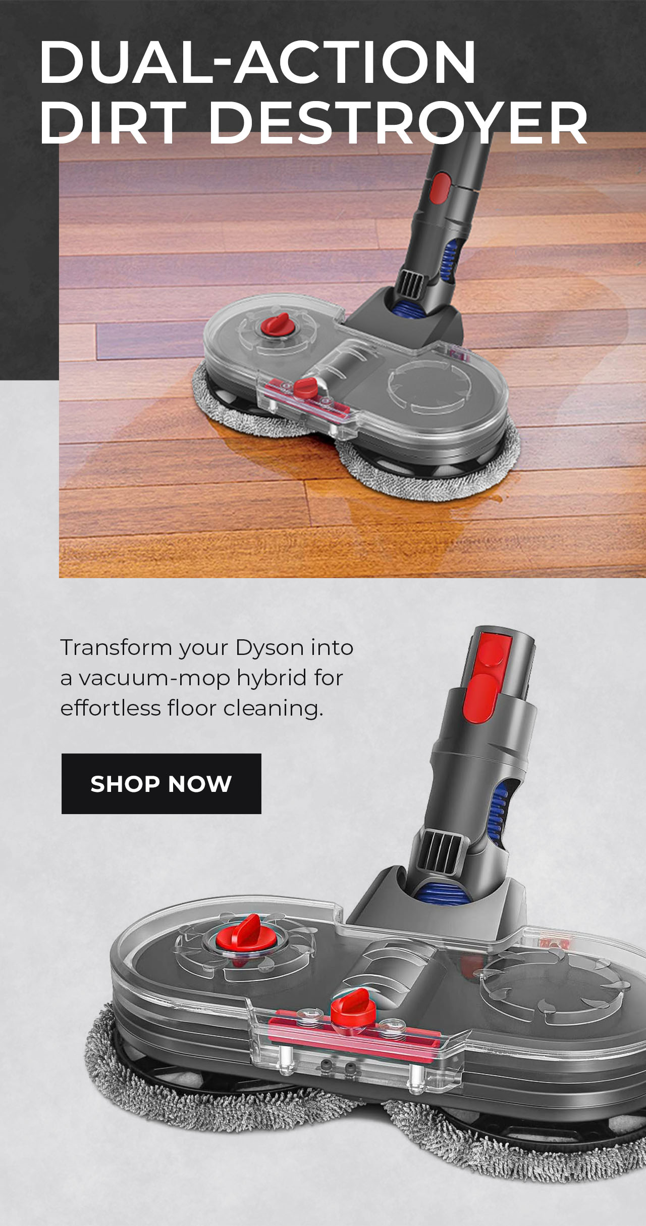 Dyson Compatible Mop Head