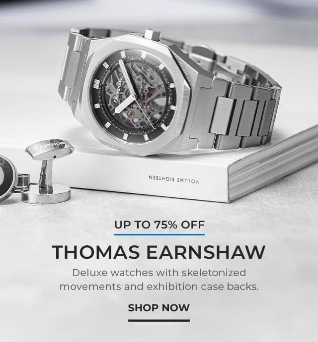 Thomas Earnshaw | SHOP NOW