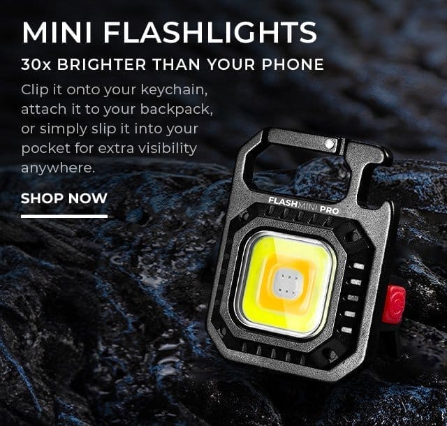 Mini Flashlights | SHOP NOW