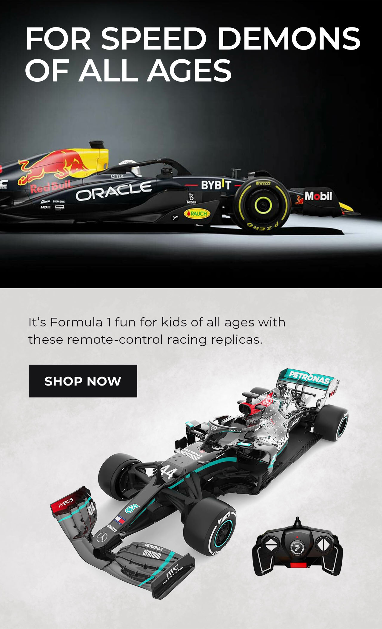 Remote Control F1 Cars | SHOP NOW