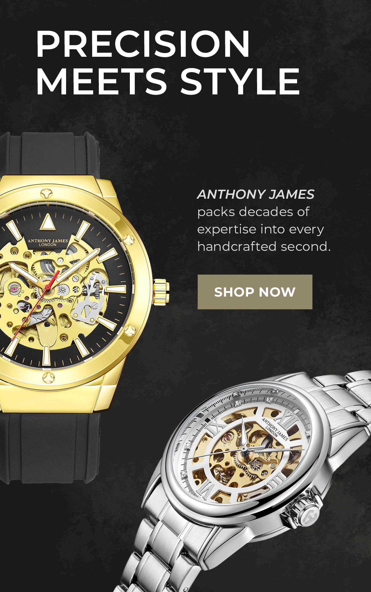 Anthony James | SHOP NOW