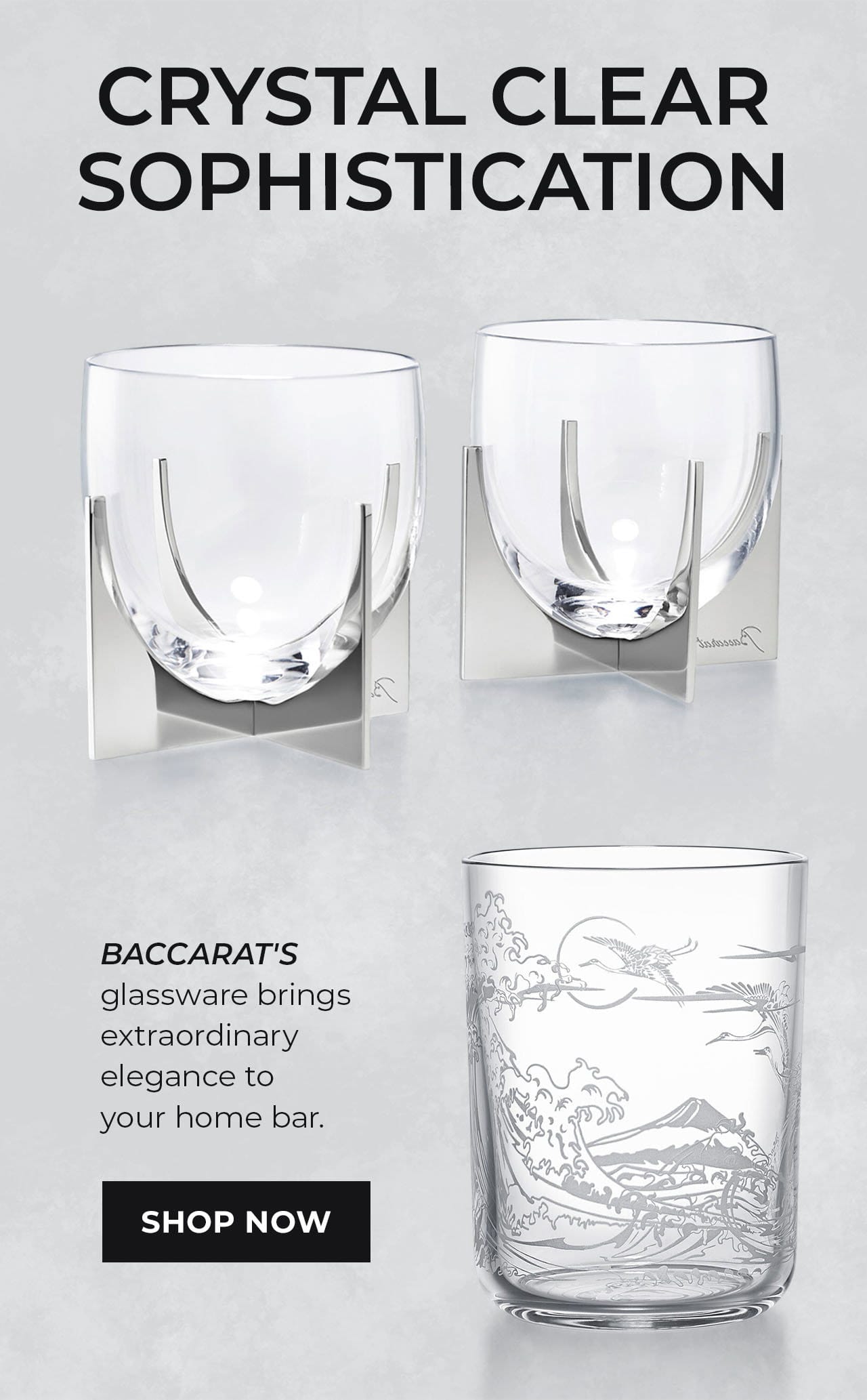 Baccarat Glasses | SHOP NOW