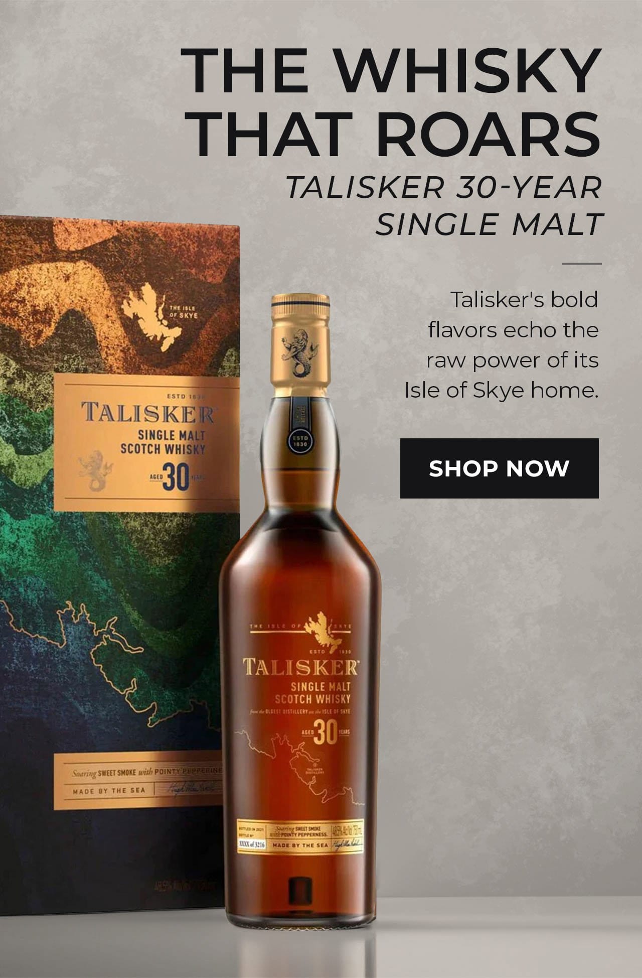 Talisker 30-Year Single Malt | SHOP NOW