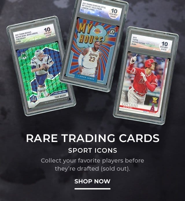 Rare Trading Cards | SHOP NOW