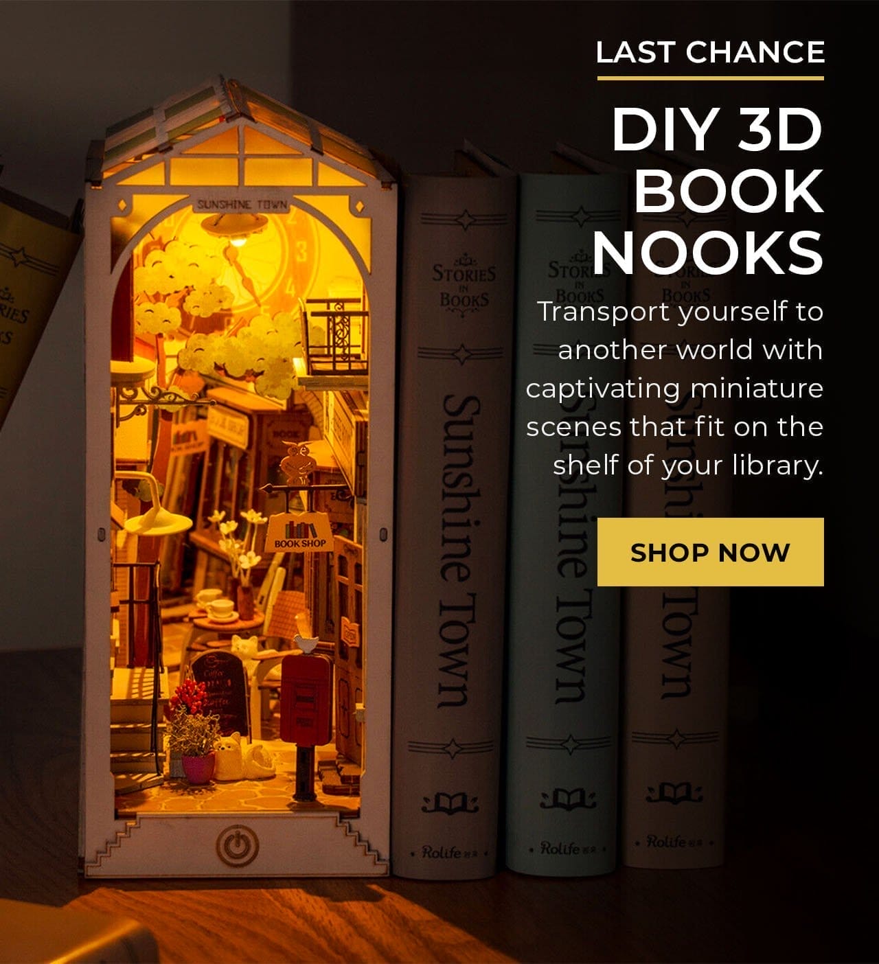 DIY 3D Book Nooks | SHOP NOW