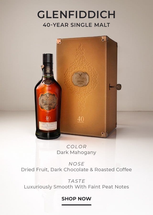 Glenfiddich 40-Year Single Malt | SHOP NOW