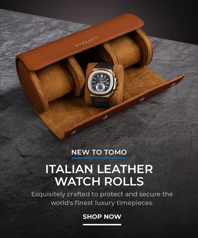 Italian Leather Watch Rolls | SHOP NOW