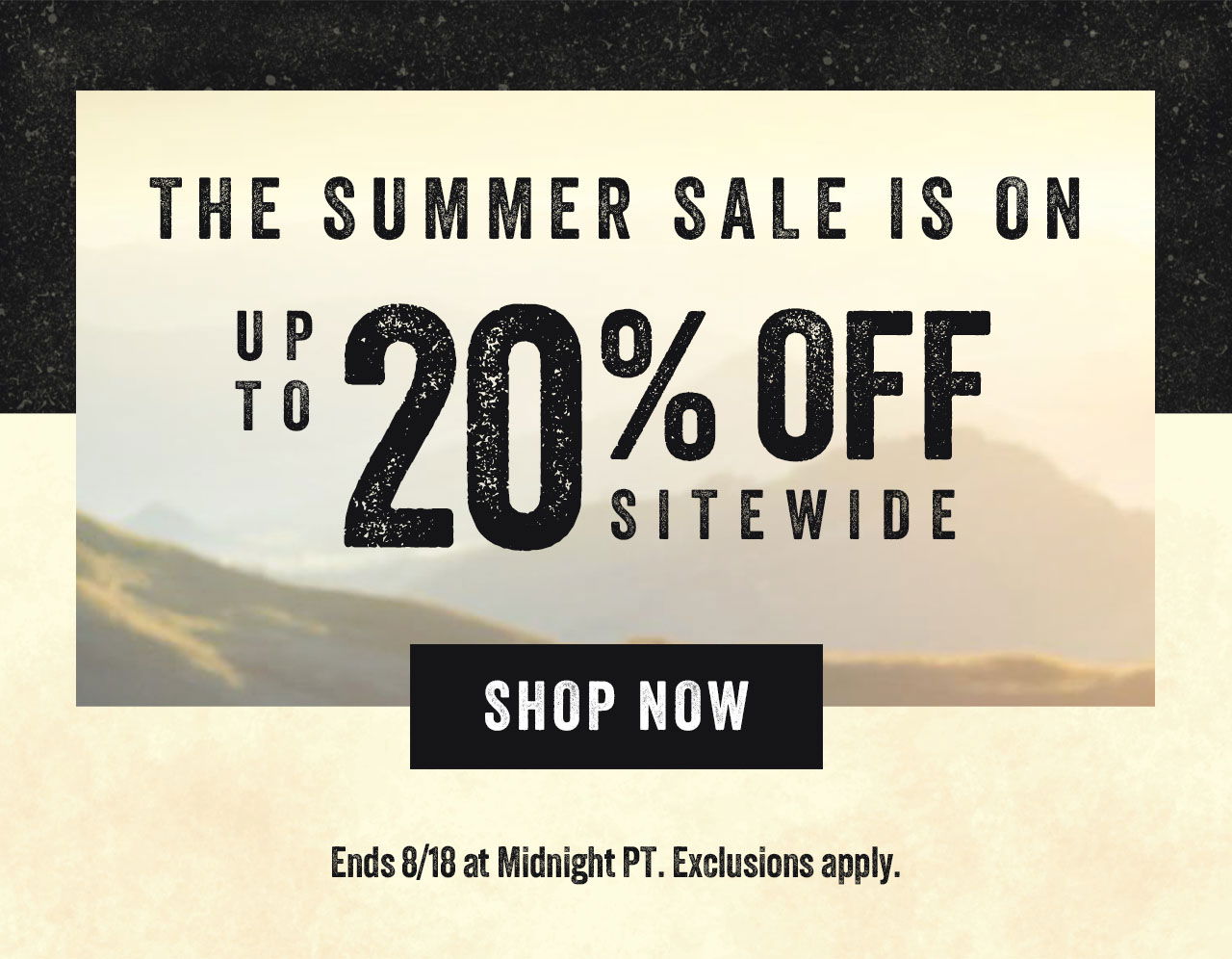 Summer Sitewide Sale | SHOP NOW