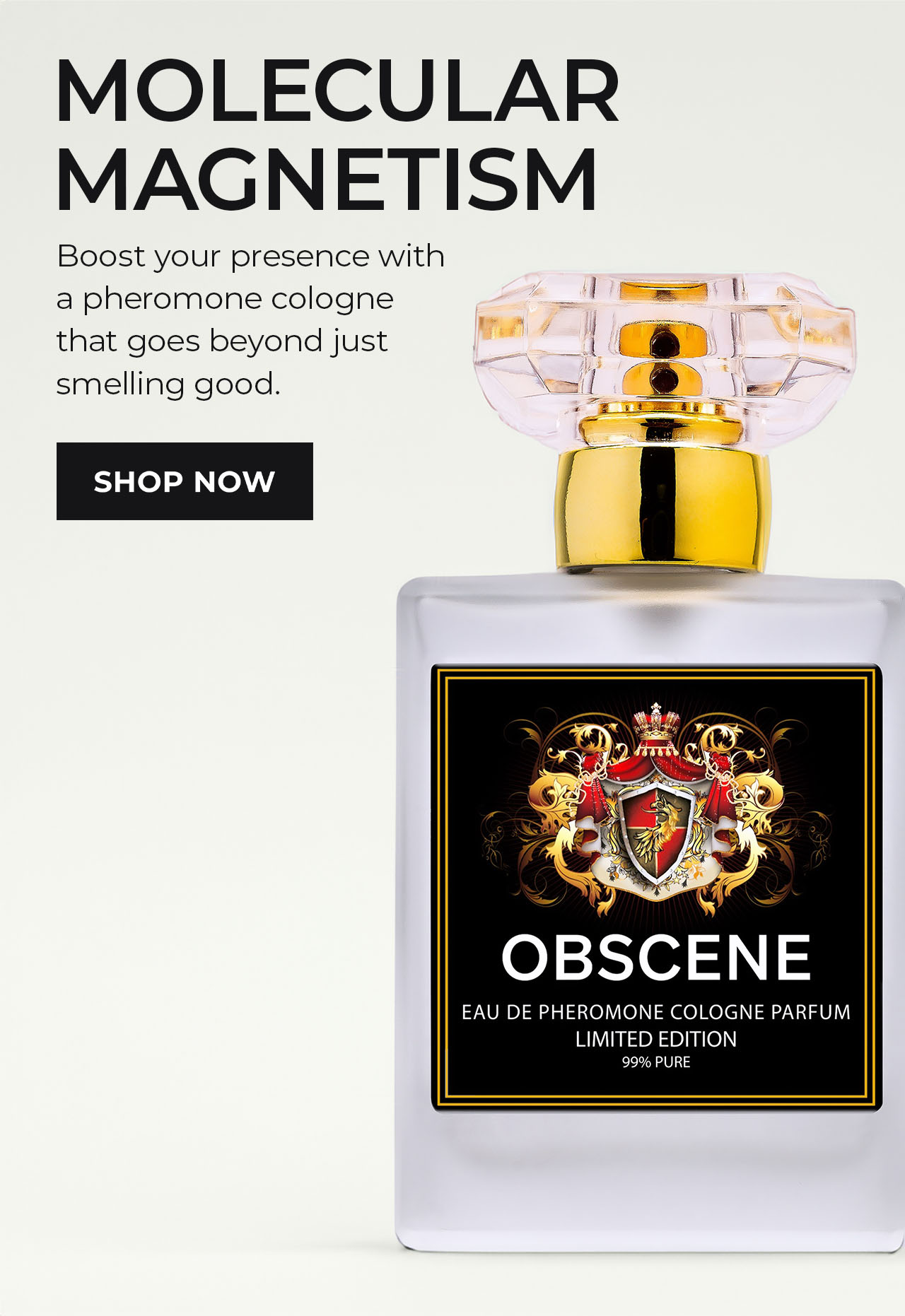 High Potency Pheromone Cologne