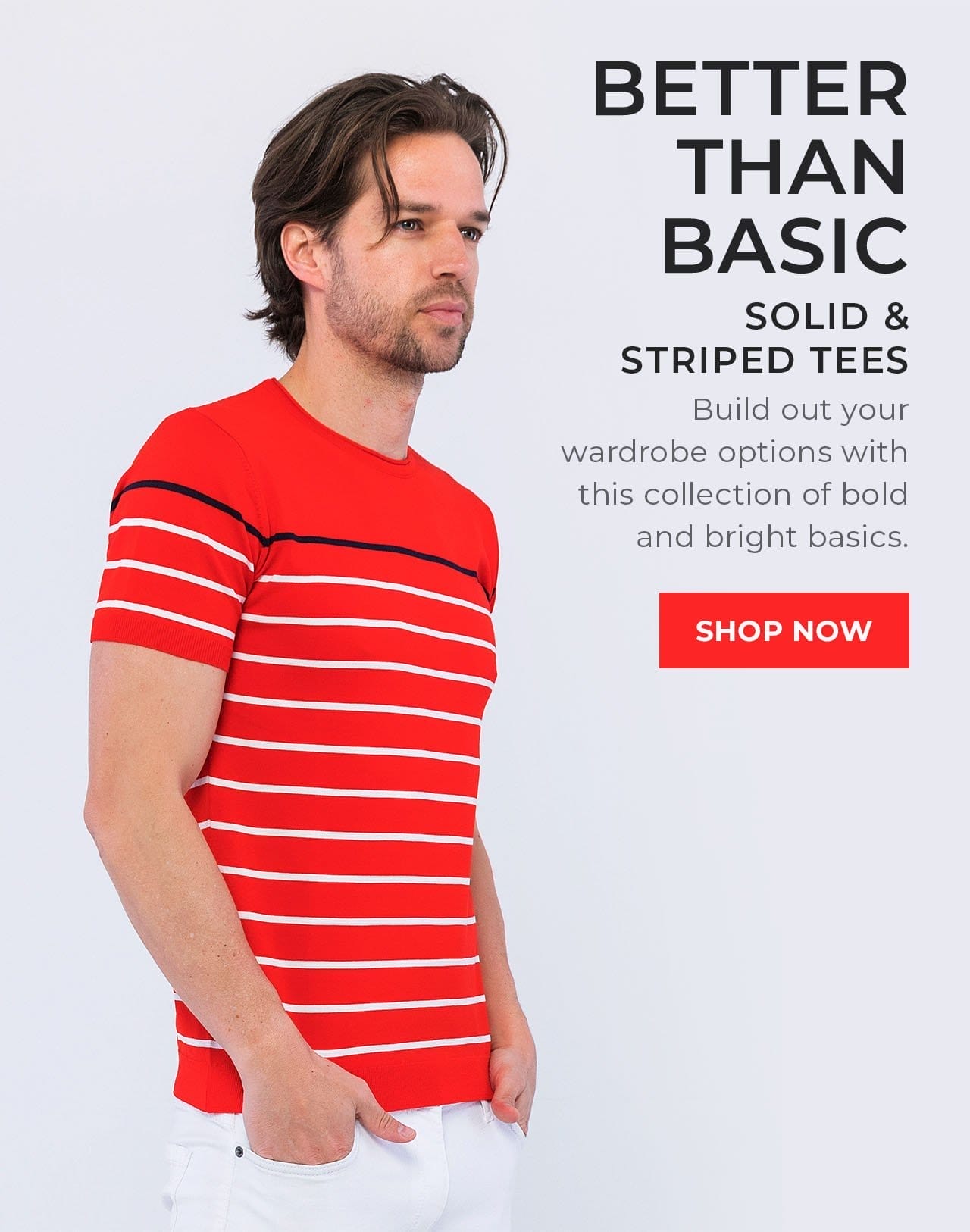 Solid & Striped Tees | SHOP NOW