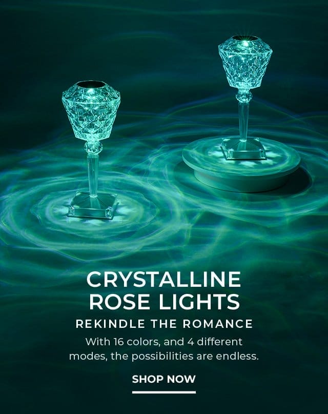 Crystalline Rose Lights | SHOP NOW