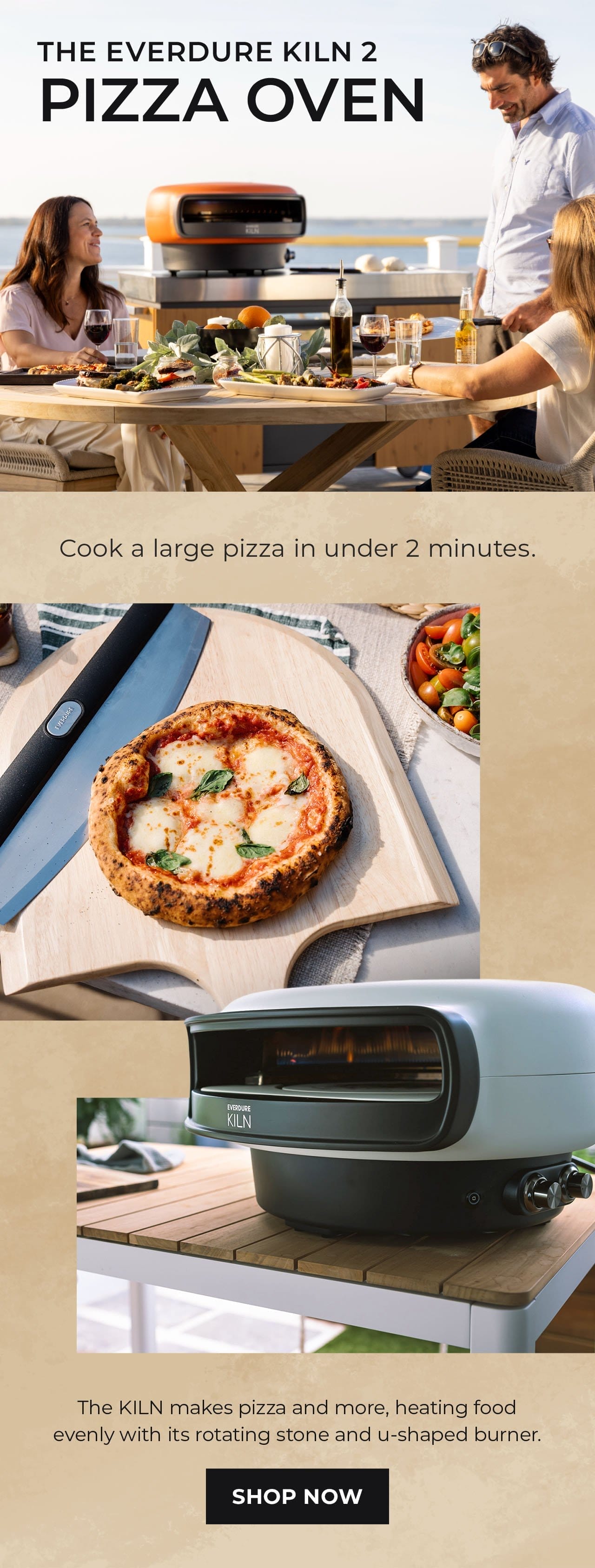 The Everdure Kiln 2 Pizza Oven | SHOP NOW