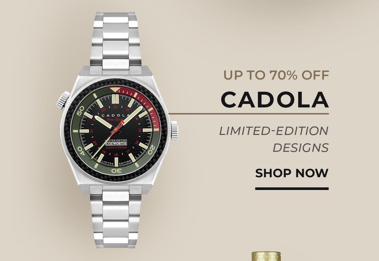 Cadola Timepieces | SHOP NOW