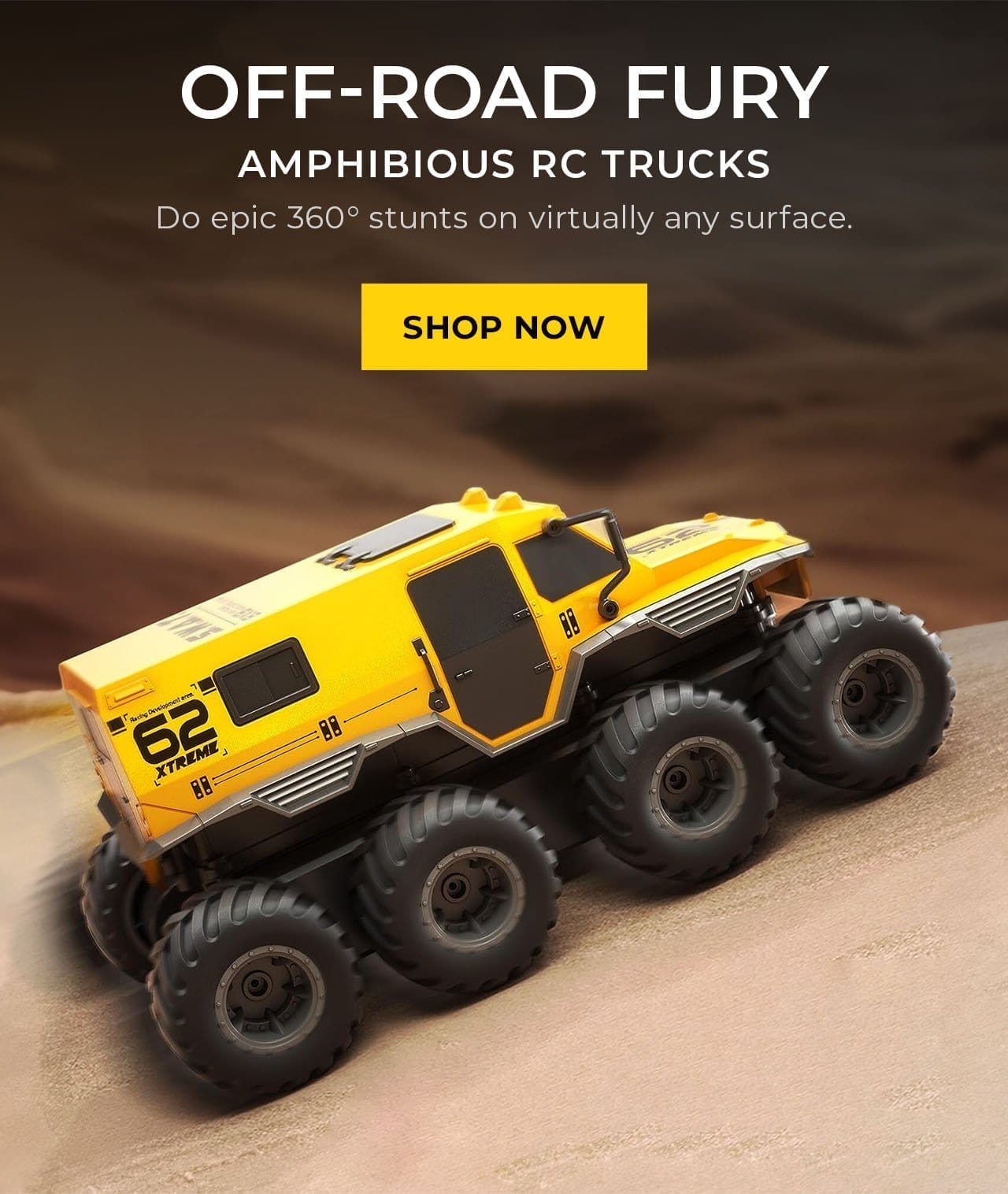 Amphibious RC Trucks | SHOP NOW