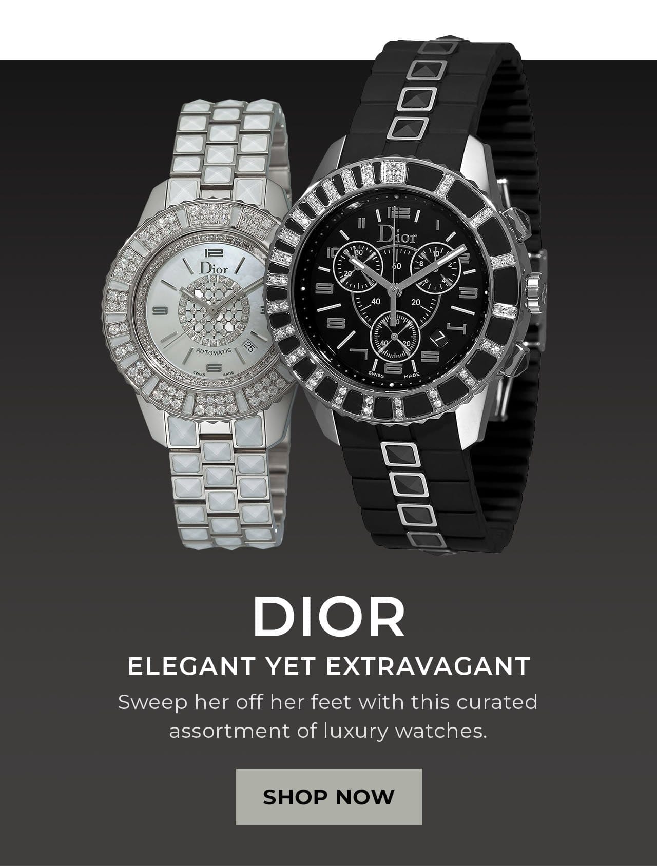 Dior Timepieces For Her| SHOP NOW