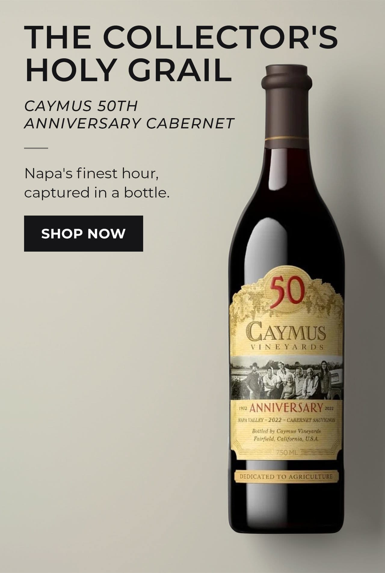 Caymus | SHOP NOW