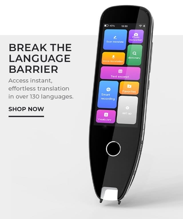 Multi Language Translator Pen | SHOP NOW