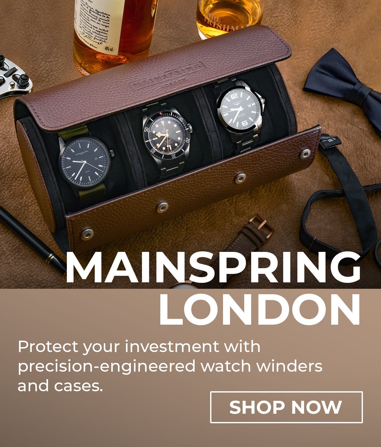 Luxury watch winders & cases | SHOP NOW