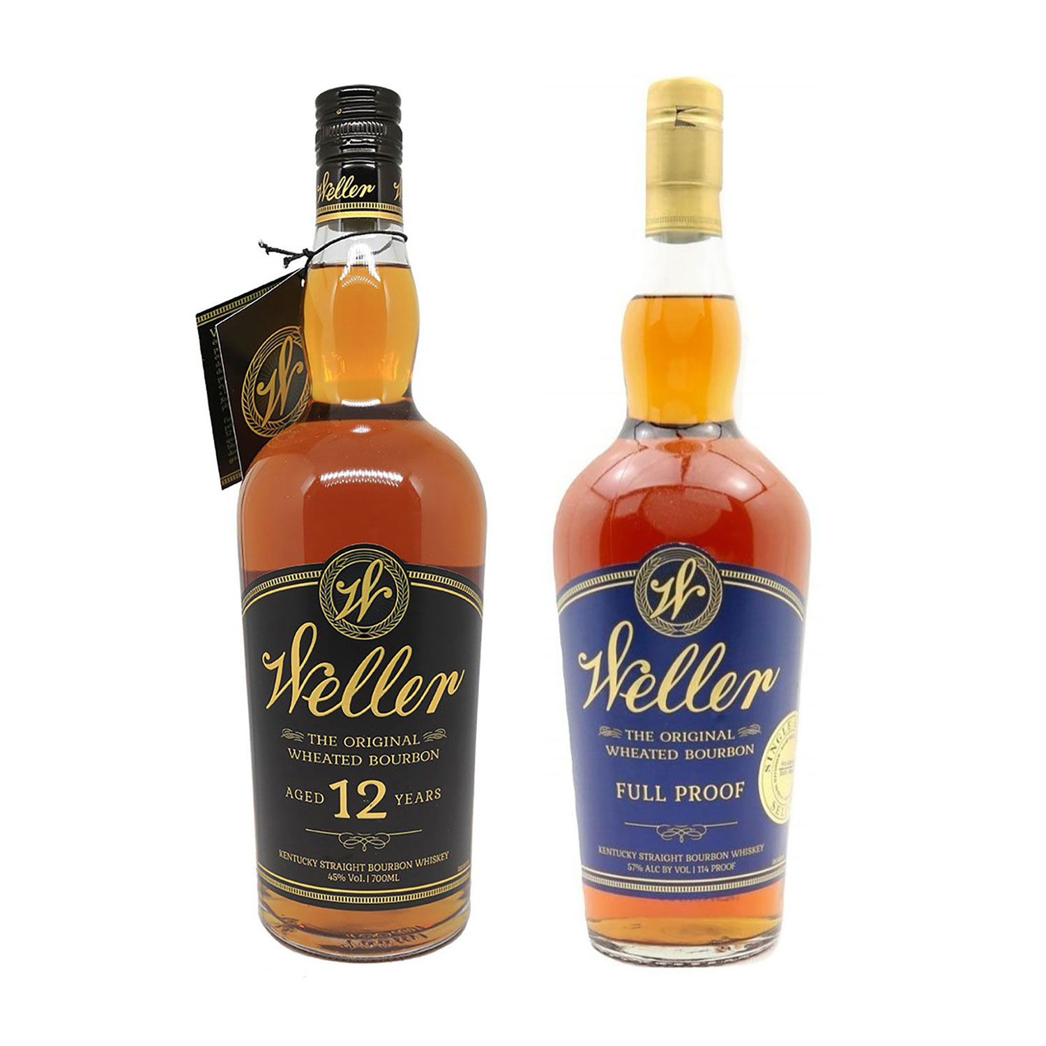 W.L. Weller 12 & 15 Year Bourbon