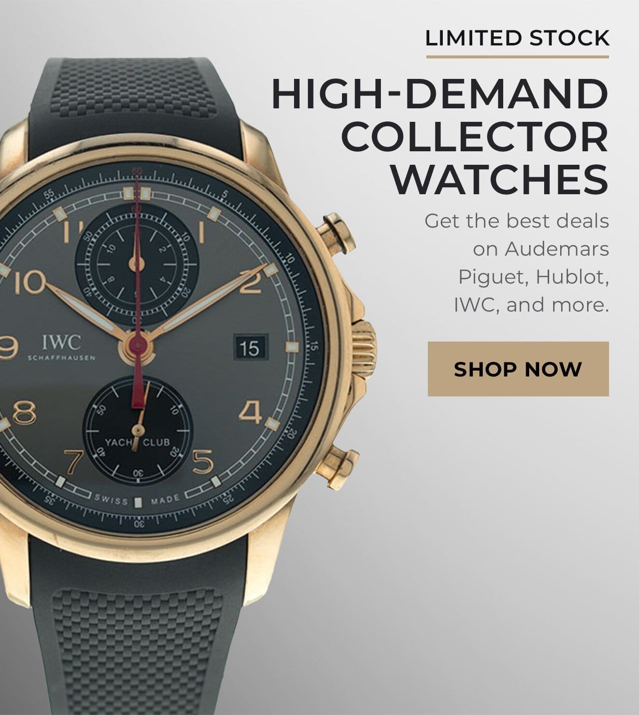 High-Demand Collector Watches | SHOP NOW