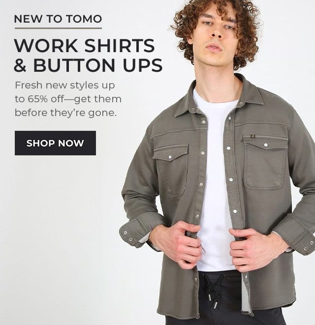 Work Shirts & Button Ups | SHOP NOW