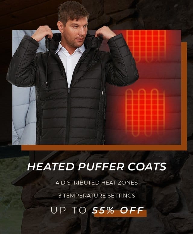 Heated Puffer Coats | SHOP NOW