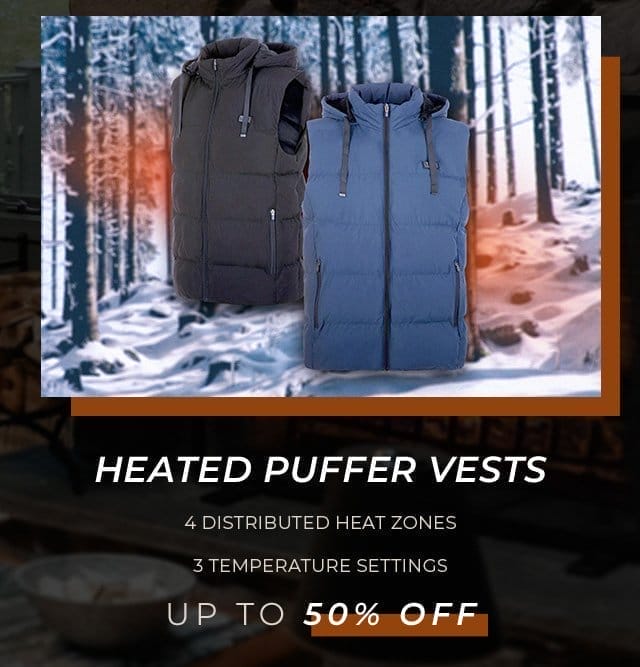 Heated Puffer Vests | SHOP NOW